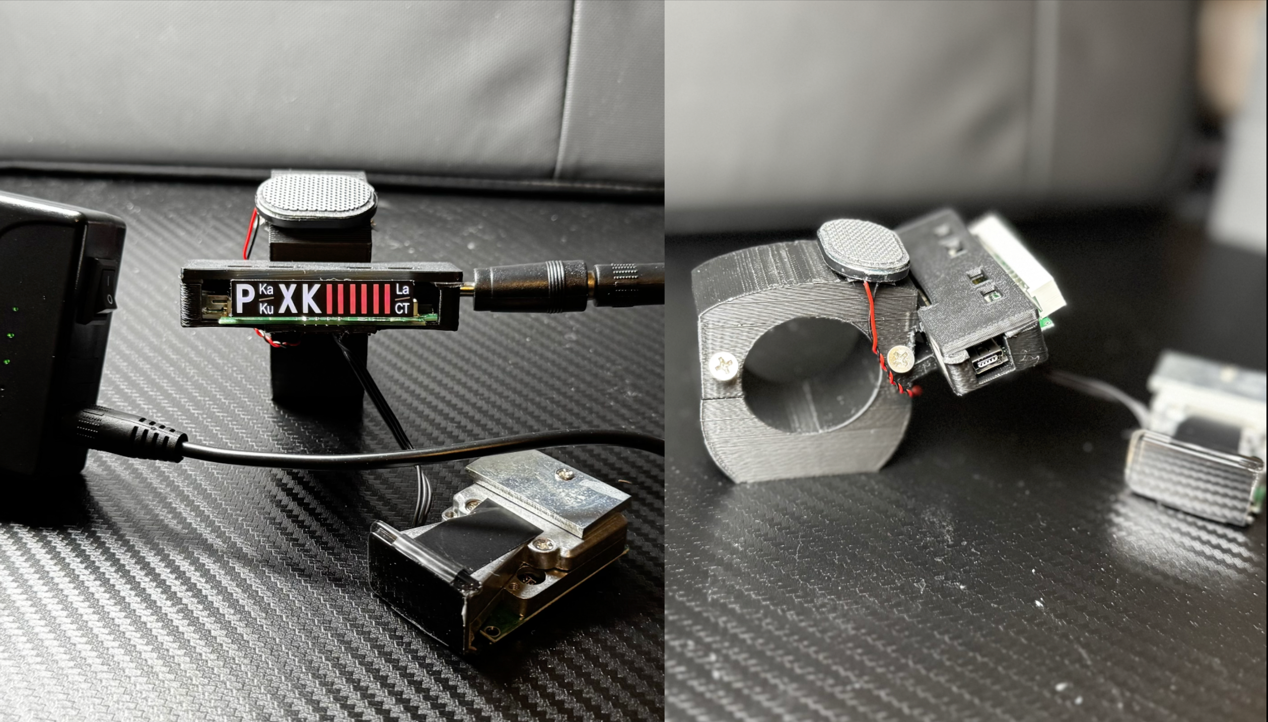 (ORDERING IS TEMPORARY CLOSED RED DES) Universal Radar Detector (Battery Pack)